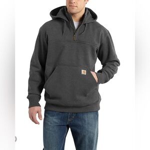 NWT CARHARTT RAIN DEFENDER® LOOSE FIT HEAVYWEIGHT QUARTER-ZIP HOODIE 3X